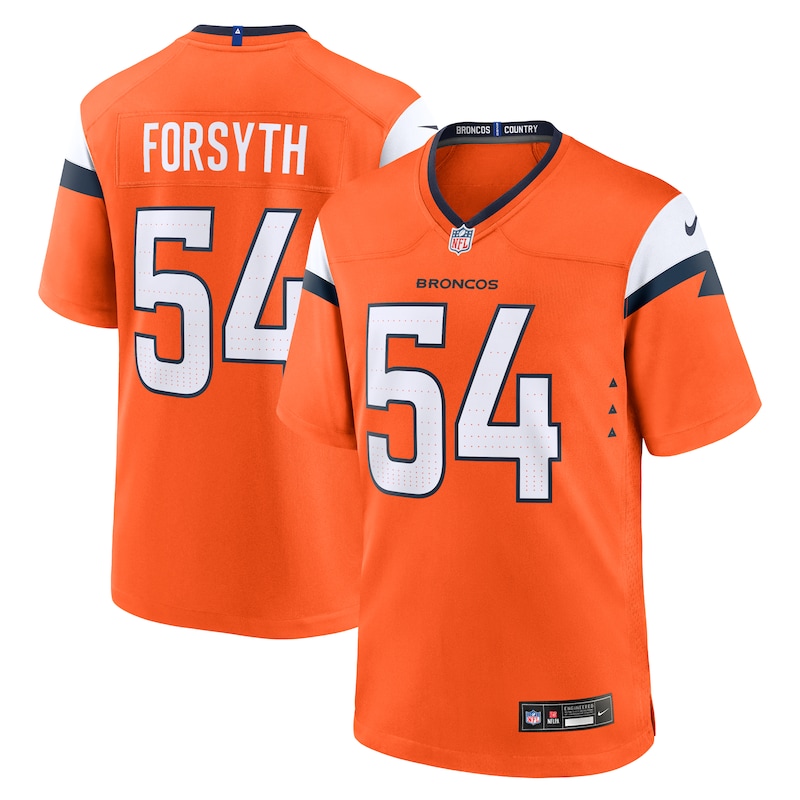 None Alex Forsyth DEN Broncos Modern Premium Material Jersey