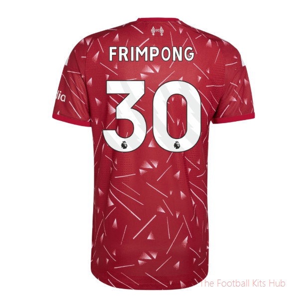 [EFKS] 2026-2027 Liverpool Authentic Home Shirt Frimpong 30