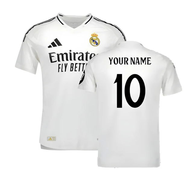 2024-2025 Enhanced Real Madrid Home Jersey