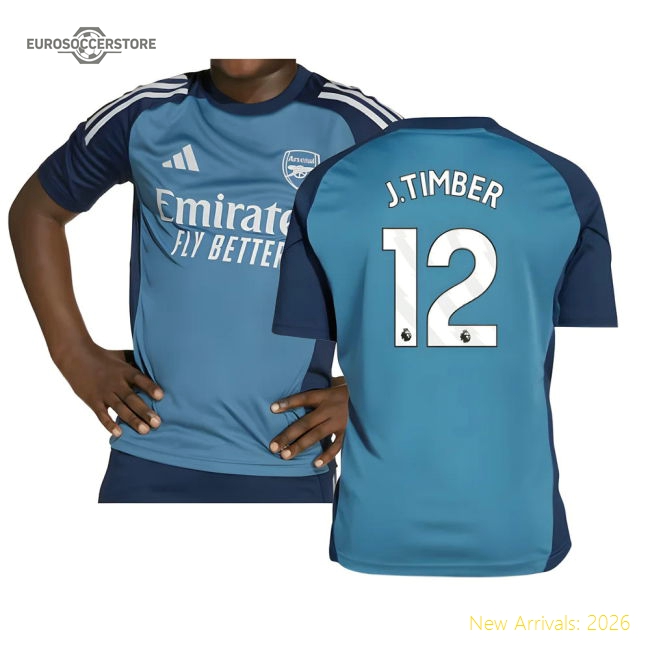 Premium Arsenal Kids Jersey J.timber 2025-2026 Aeroready