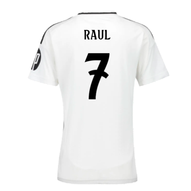 Pro-level Real Madrid Home Raul Jersey 2024-2025 Comfortable