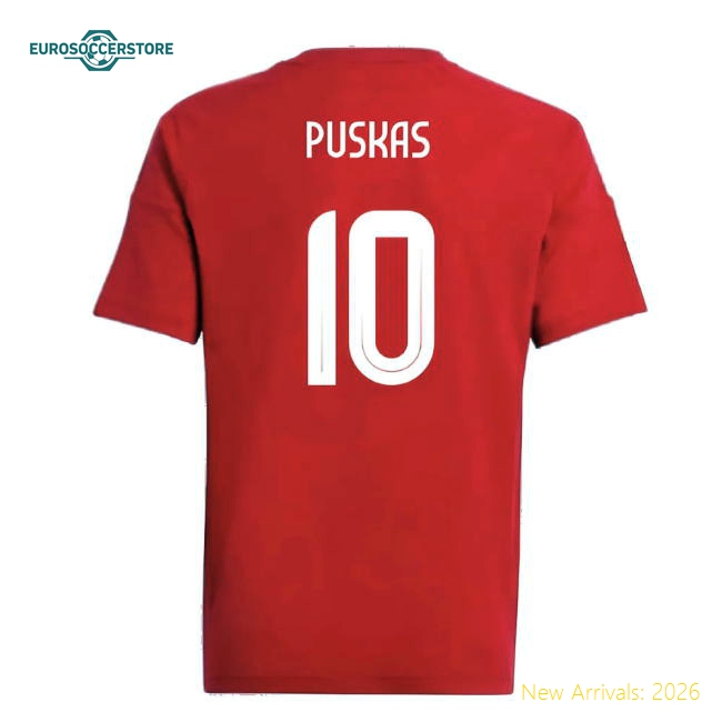 2024-2025 Hungary Home FAN Shirt (Kids) (PUSKAS 10)