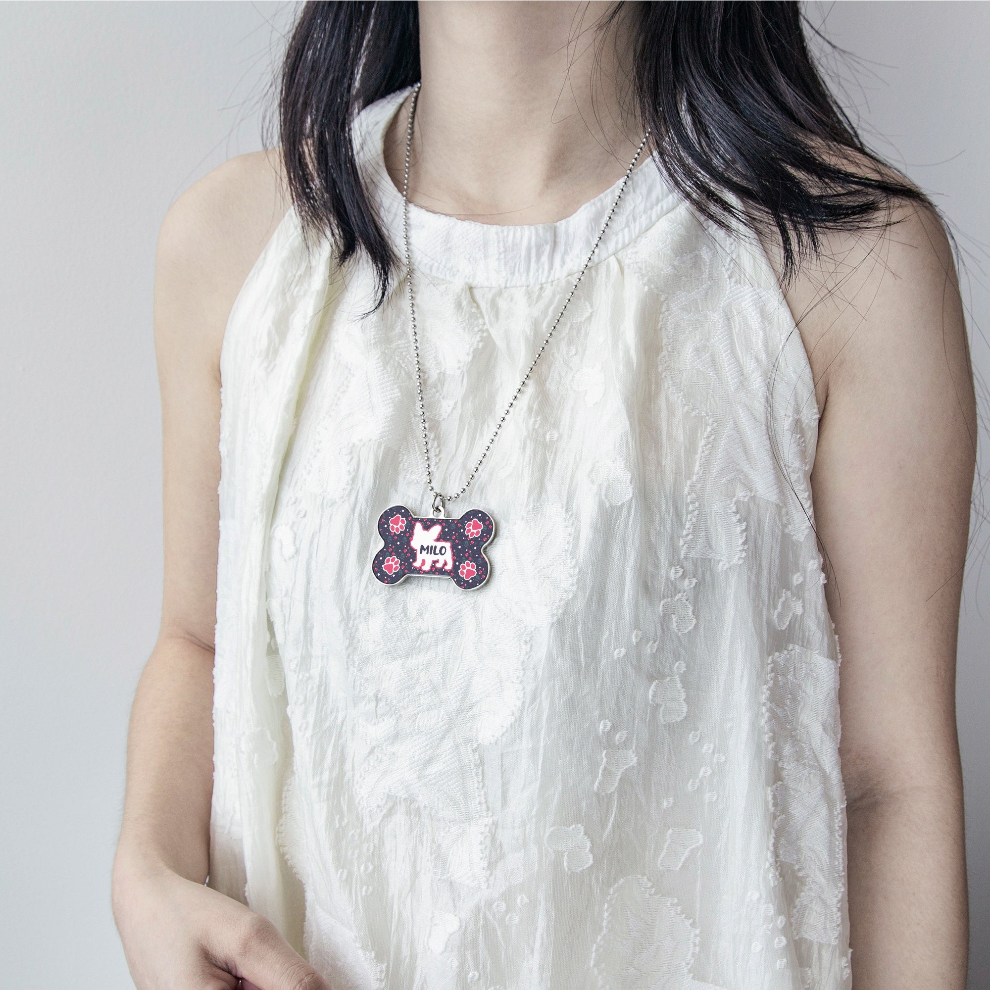 Freddie - Necklace for frenchie moms