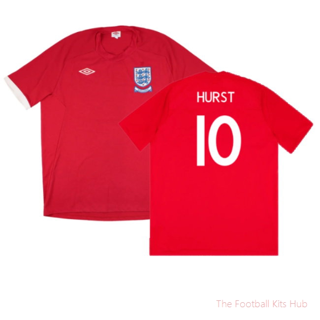 England 2010-11 Away Shirt (South Africa Badge Detail) (M) (Excellent) (HURST 10)