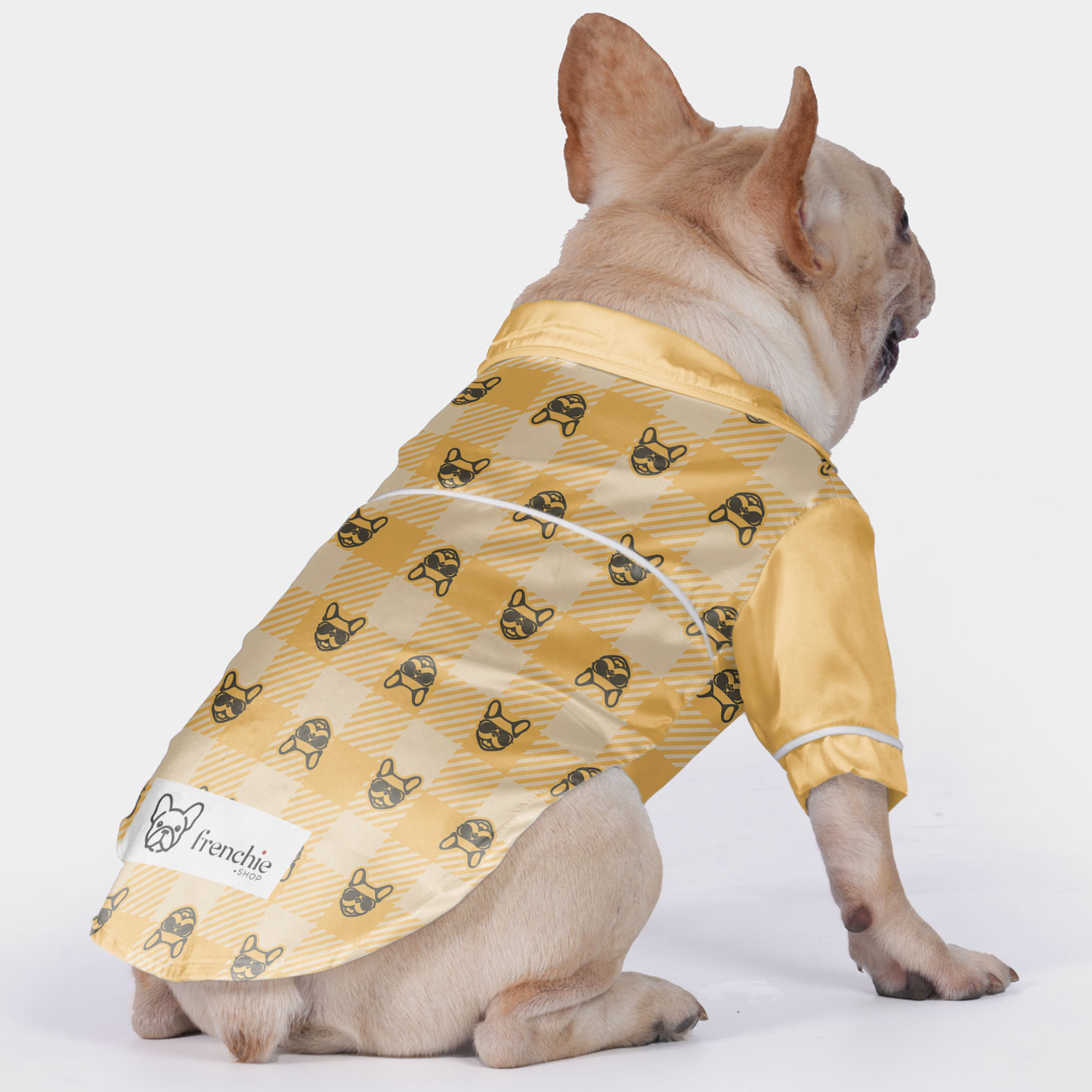 Toby - Premium Pajamas For French Bulldog Paw Protection | Safe For Paws