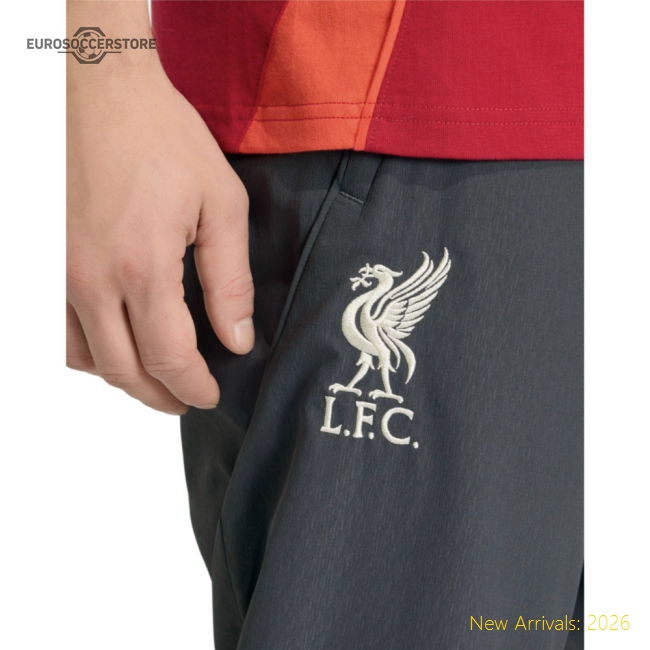 Authentic 2025-2026 Liverpool Presentation Pants (utility Black)