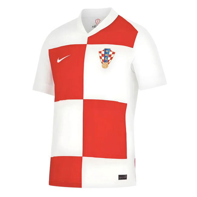 Genuine Copy Croatia Home Supporter Shirt for Adults