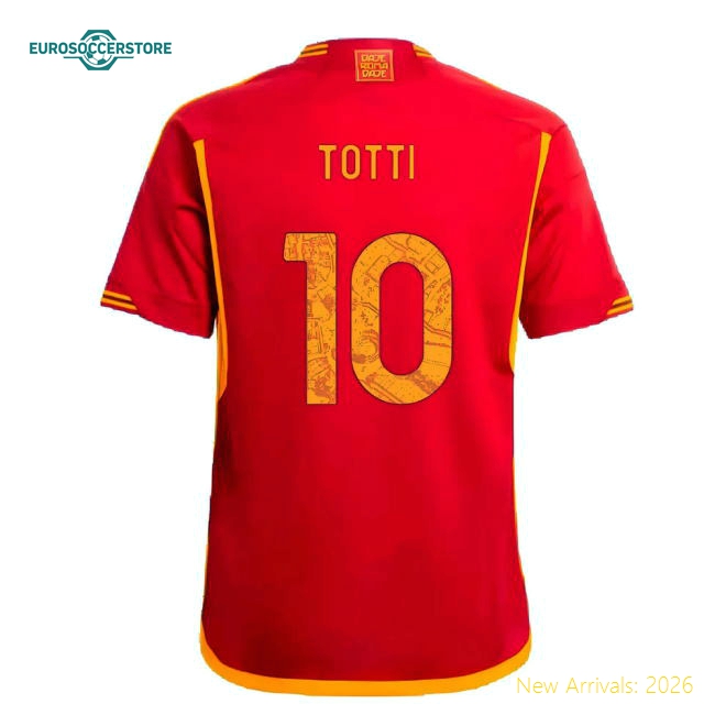 2023-2024 Roma Home Shirt (Kids) (TOTTI 10)