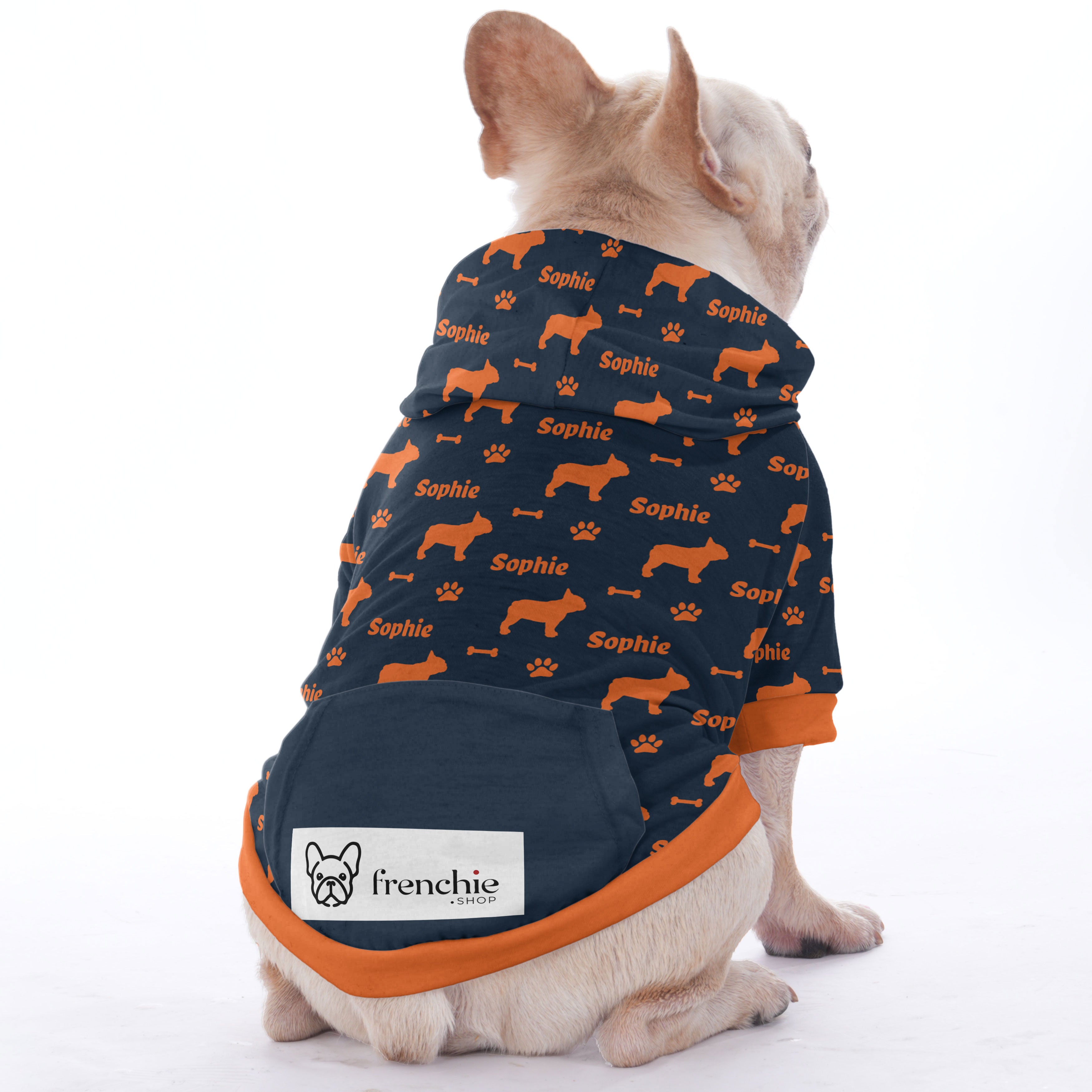 Pet's Name Pattern | Frenchie Shop Original Everyday Use | Durable Build