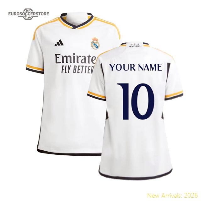 2023-2024 Real Madrid Home Shirt (Kids) (Your Name)