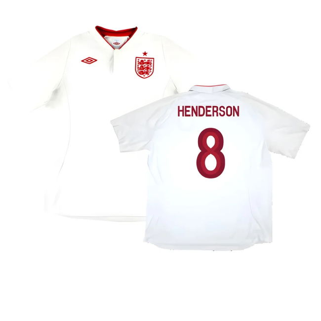 England 2012-13 Home (Mint) (Henderson 8)