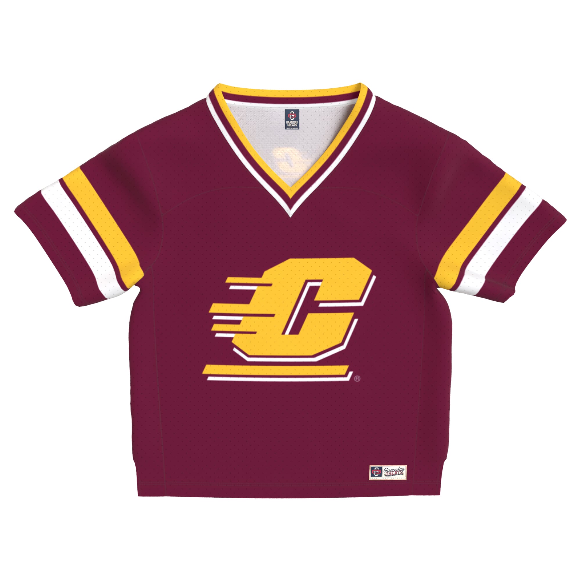Infant Maroon Central Michigan Chippewas Lightweight Collegiate Football Fashion Jersey