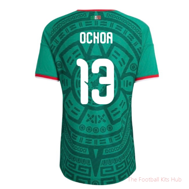 2026-2027 Mexico Authentic Home Shirt (Ochoa 13)