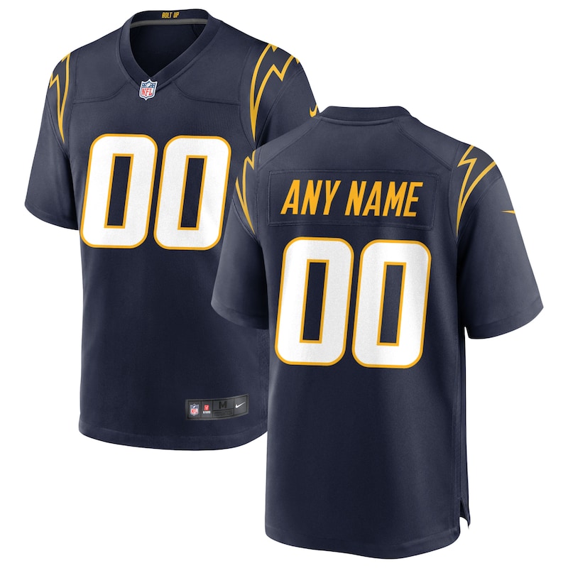 None  LA Chargers Iconic Game-Ready Jersey Football Apparel