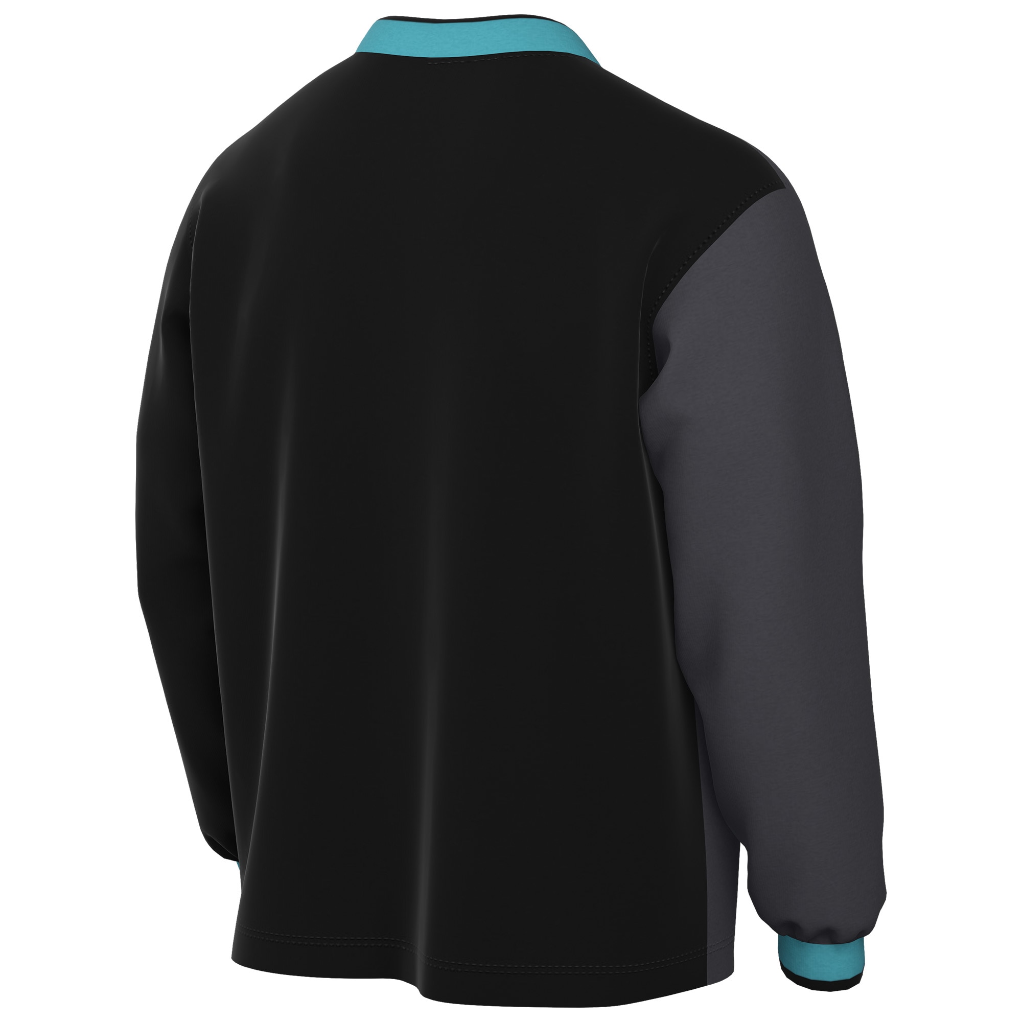 [SJH] Barcelona 2026/27 Third Energy Dri-FIT Long Sleeve Lifestyle Jersey - Black