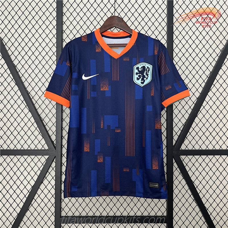 Netherlands 2024 Euro Cup Away Football Kit