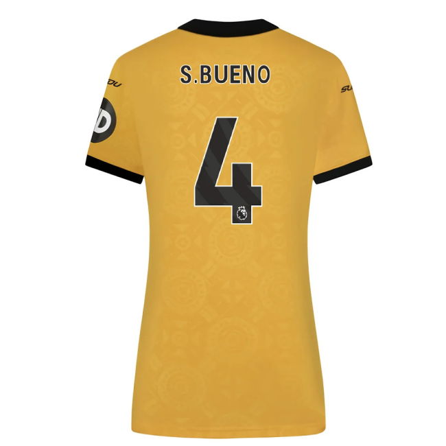2025-2026 Wolves Official Home - Retro Match Quality - Golden Boot