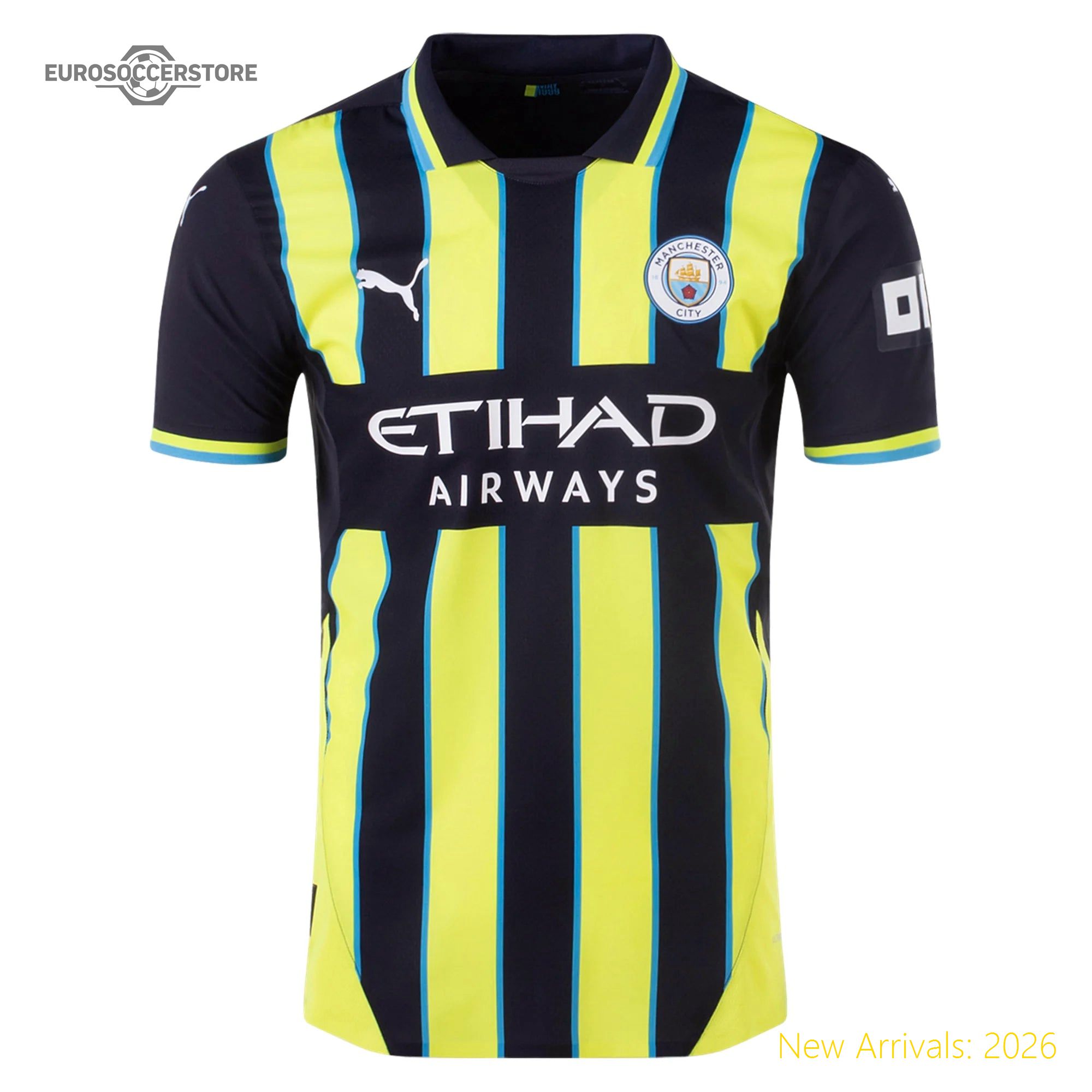 Eye-catching Stylish Men Mci Team Premium-quality Away Jersey 2023