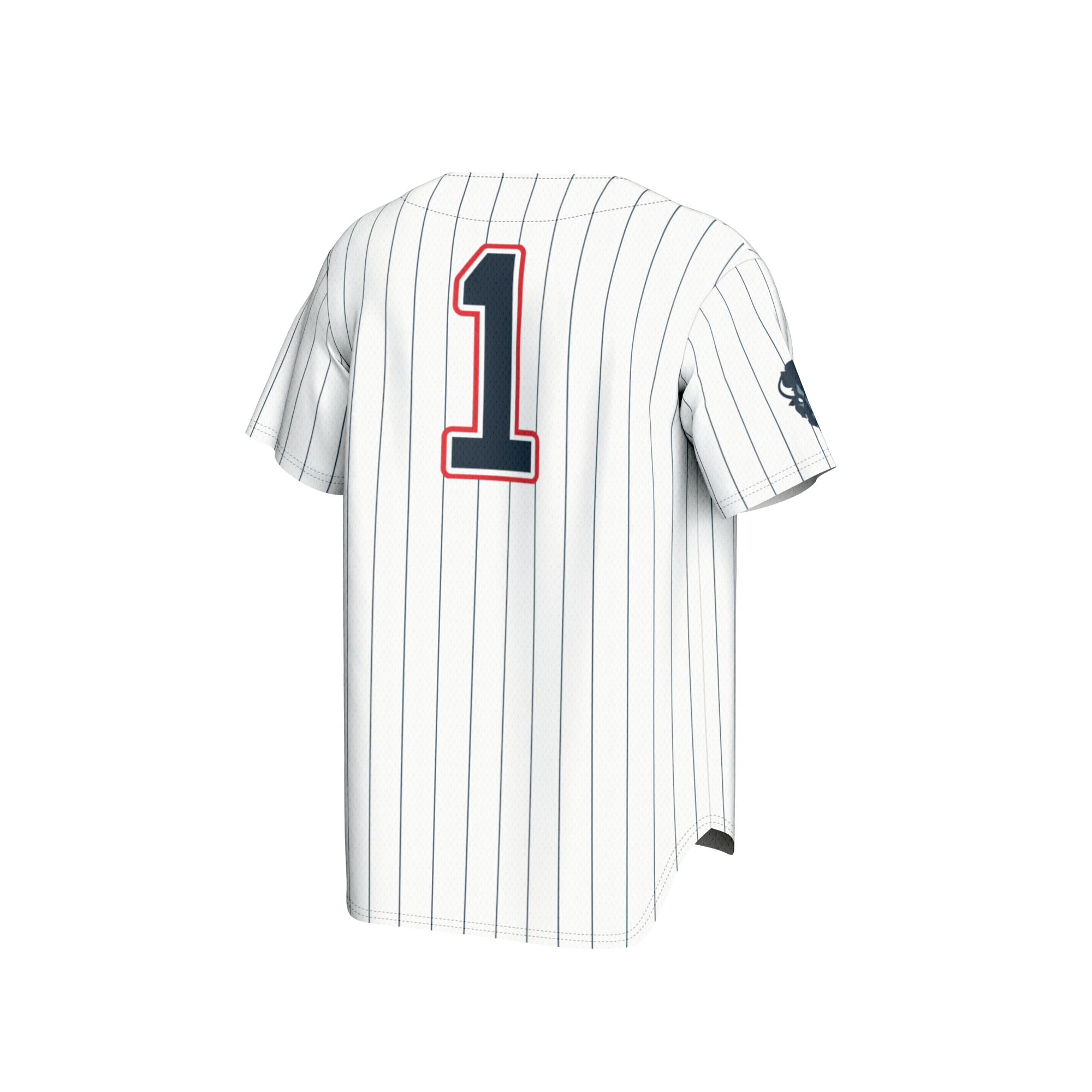 [NJP] Howard Bison GameDay Greats Youth Lightweight Baseball Fashion Jersey - White