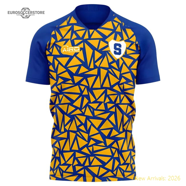 Official 2025-2026 Shrewsbury Town Home Concept Football Shirt