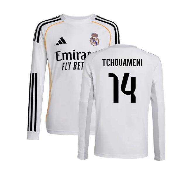Real Madrid Club Sophisticated Home Soccer Jersey (Kids)