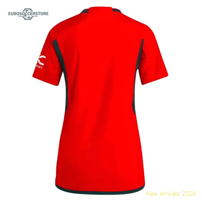 2023-2024 Man Utd Ladies Exclusive Jersey Performance Fabric