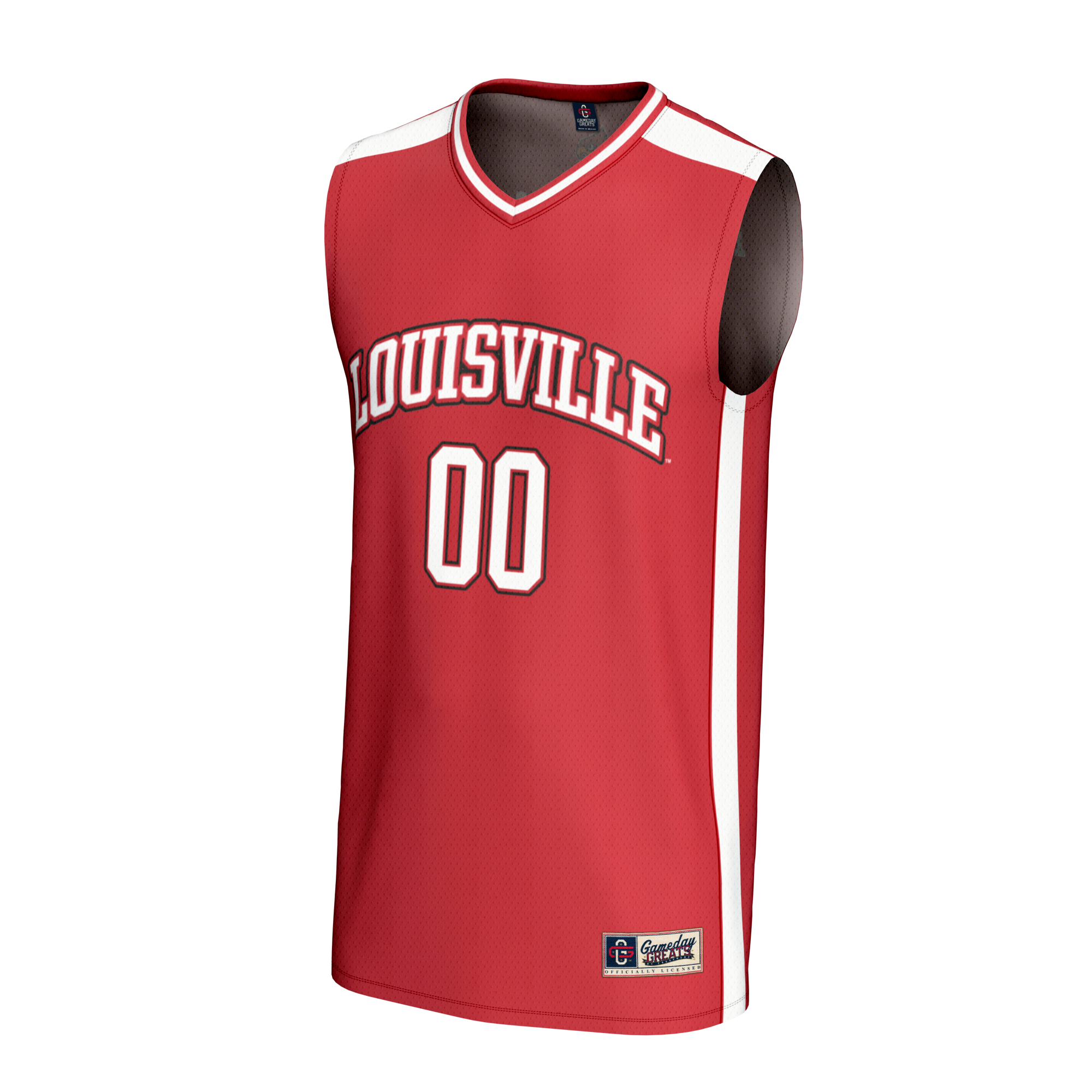 [NJP] Louisville Cardinals GameDay Greats Unisex NIL Lightweight Men's Basketball Fashion Jersey - Red