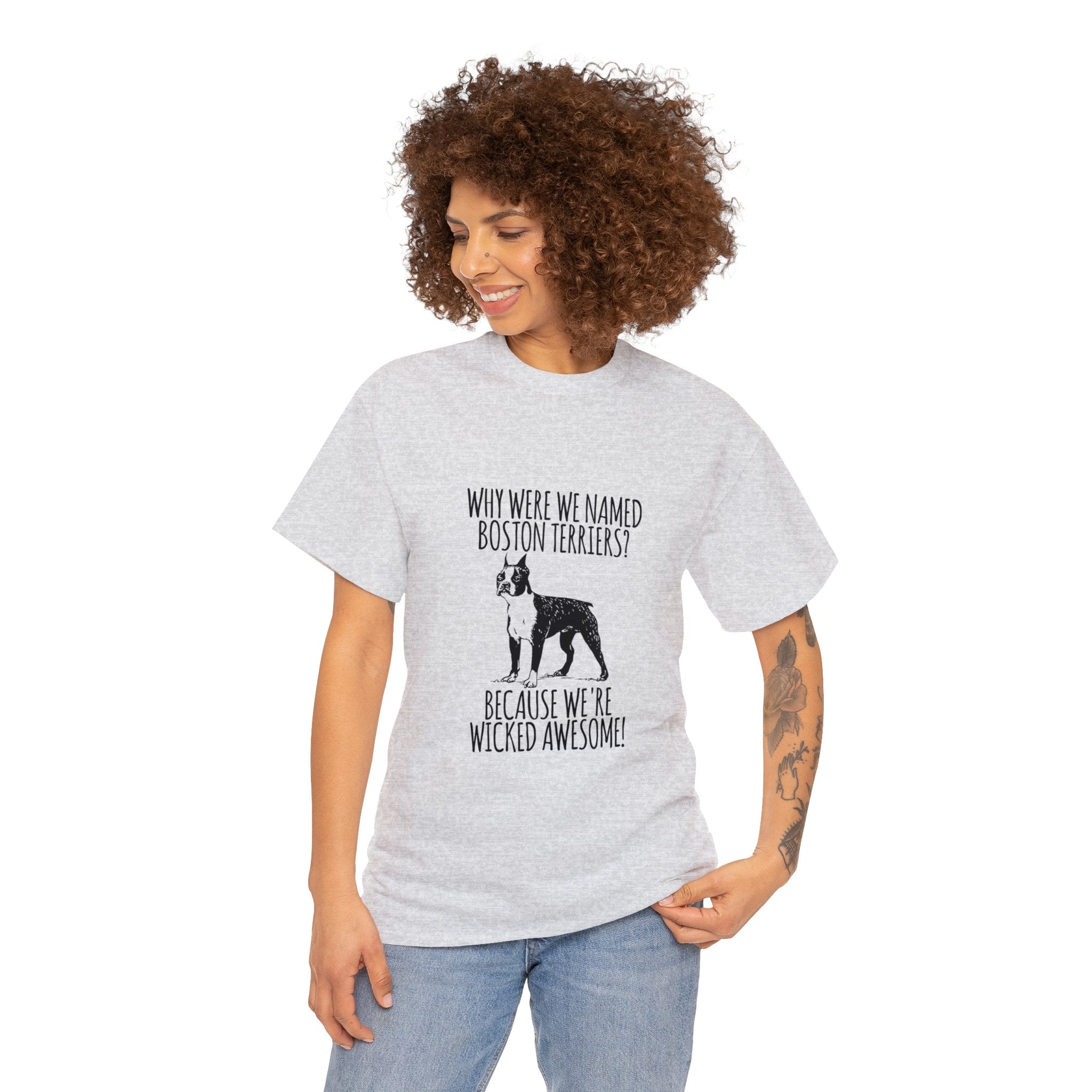 Bulldog Inspired Unisex Tshirts For Boston Terrier Lovers For Dog Lovers