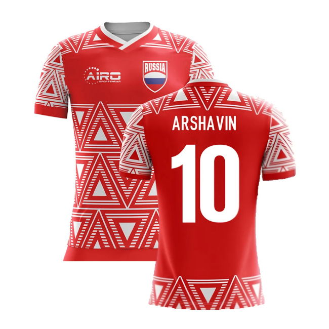2025-2026 Russia Airo Concept Home Shirt (Arshavin 10) Oranje
