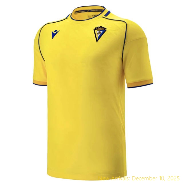 Official Cadiz Home - Barca - Authentic - Match Day - Football Shirt