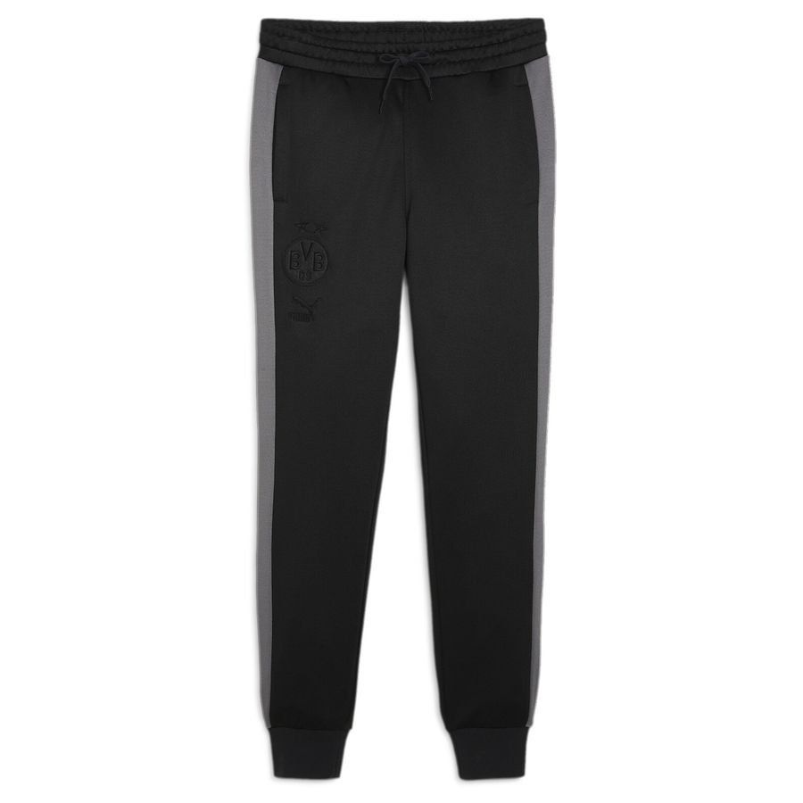 Dortmund Track Pants FtblHeritage T7 - PUMA Black/Medium Grey Heather