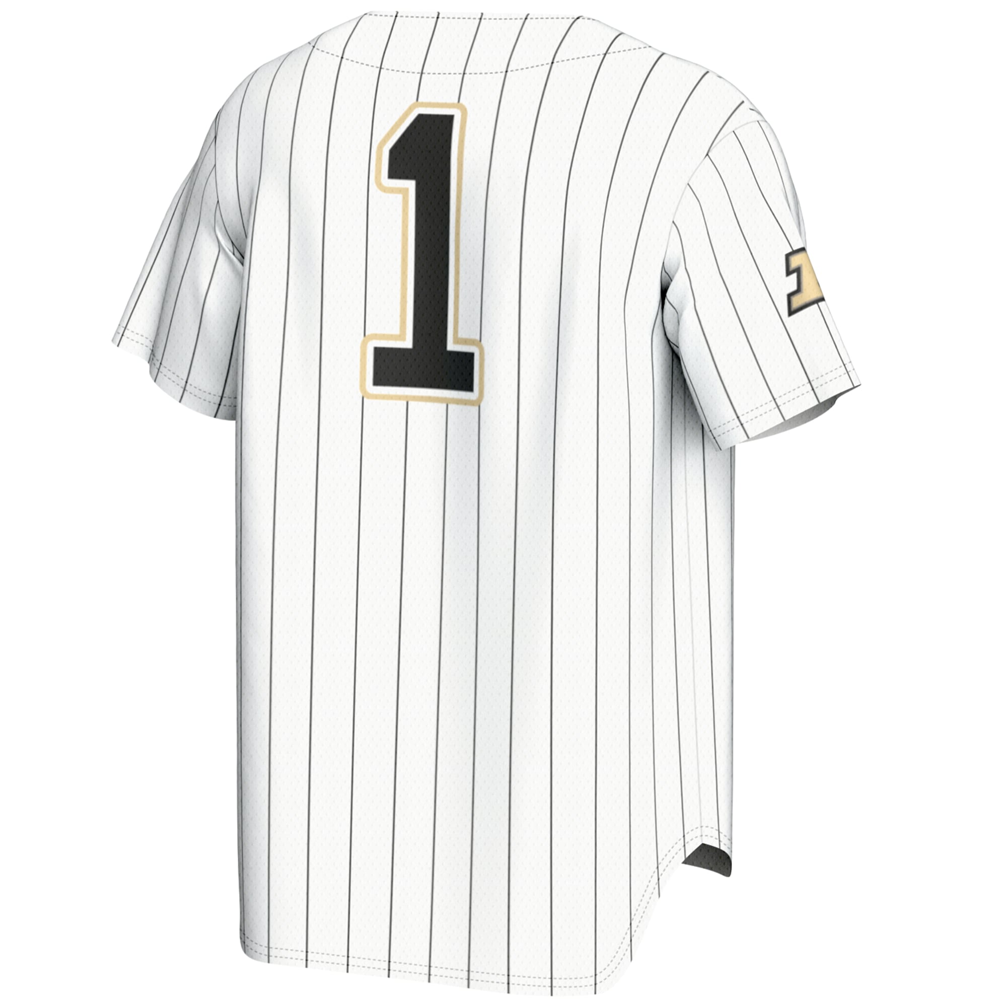 #1 Purdue Boilermakers GameDay Greats Youth Lightweight Baseball Jersey - White