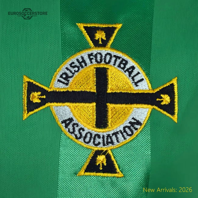 Northern Ireland 1984 Polyester Retro Football Shirt