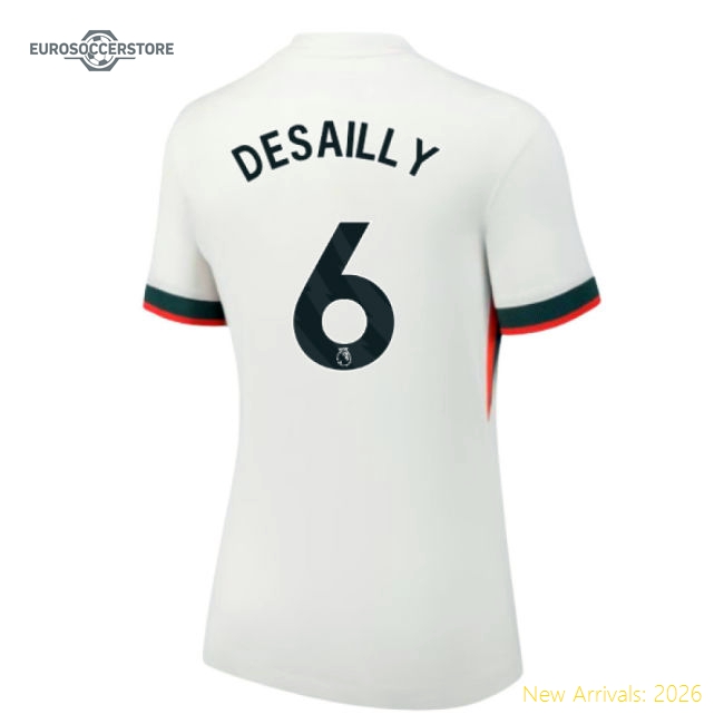 Luxury Womens Chelsea Desailly Jersey 2025-2026 Stretchy