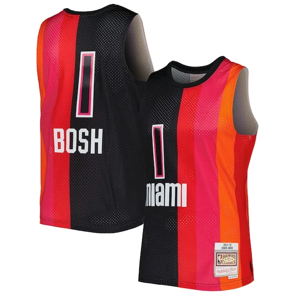 Chris Bosh MIA Swingman Jersey - modern premium - Red training