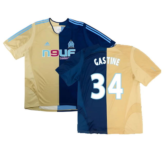 Marseille 2005-06 Third Shirt ((Excellent) L) (Gastine 34)