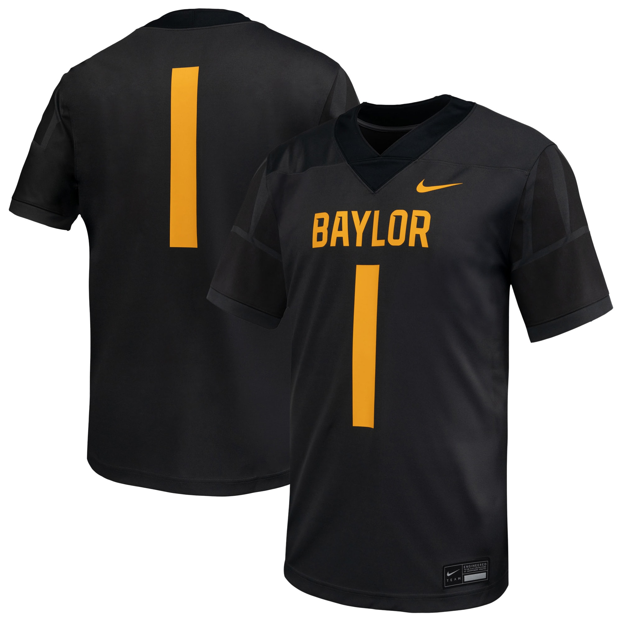 Baylor Bears Football Jersey - Anthracite | Stadium Series 2026