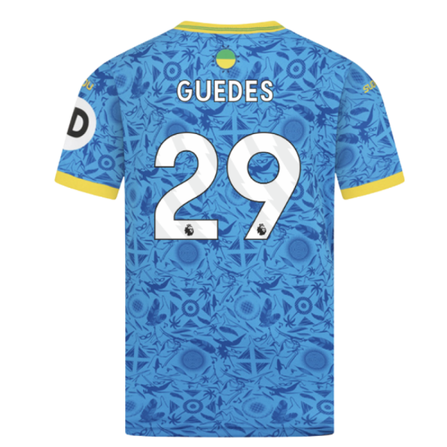 2025-2026 Wolves Third Kit (Kids) (Guedes 29)