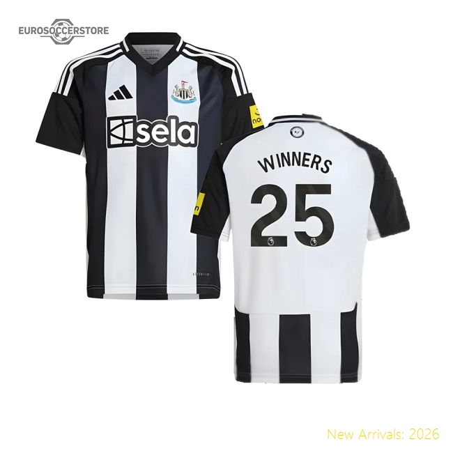 Premium-grade Newcastle United Home Winners Jersey 2024-2025 Smooth