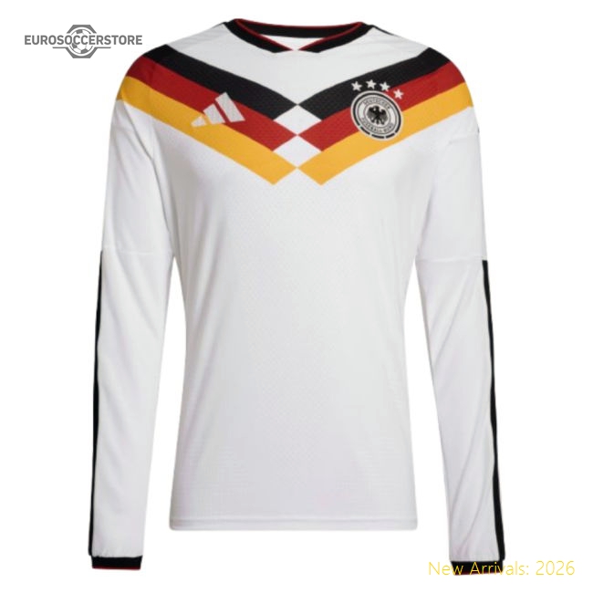 Germany Long Sleeve Home Kit 2026-2027 Supporter Jersey