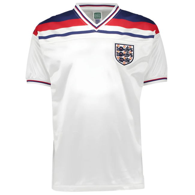 England Football Team Supporter Shirt - Adults Version (England 1982)