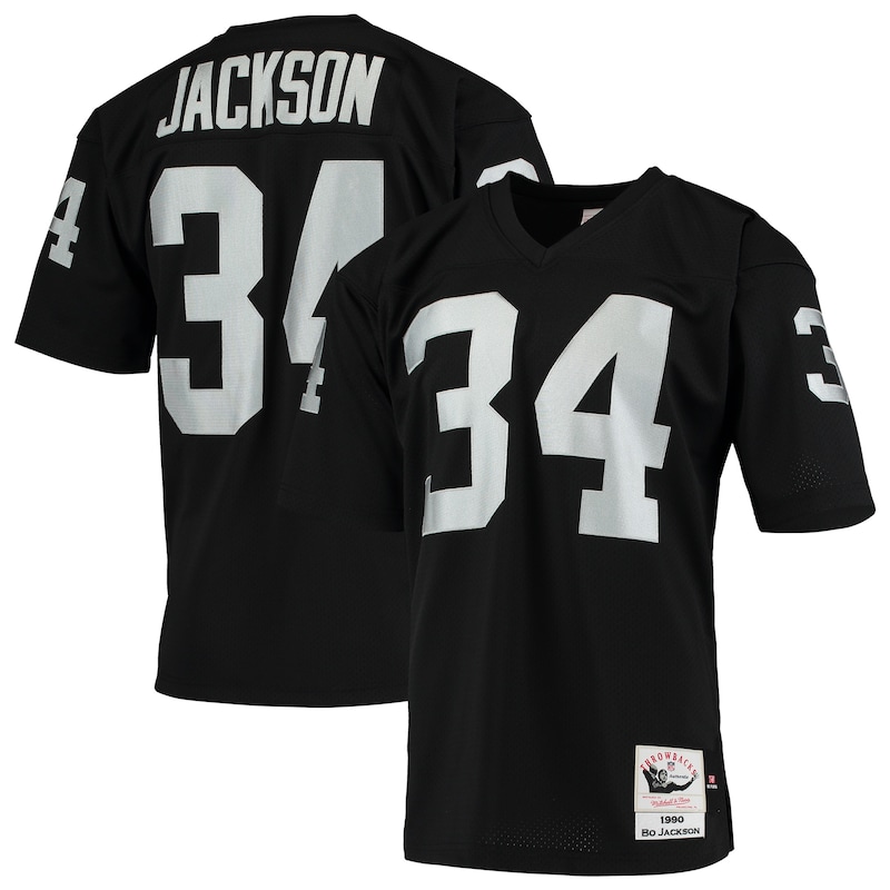 None Bo Jackson LV Raiders Genuine Replica Jersey for NFL Fans