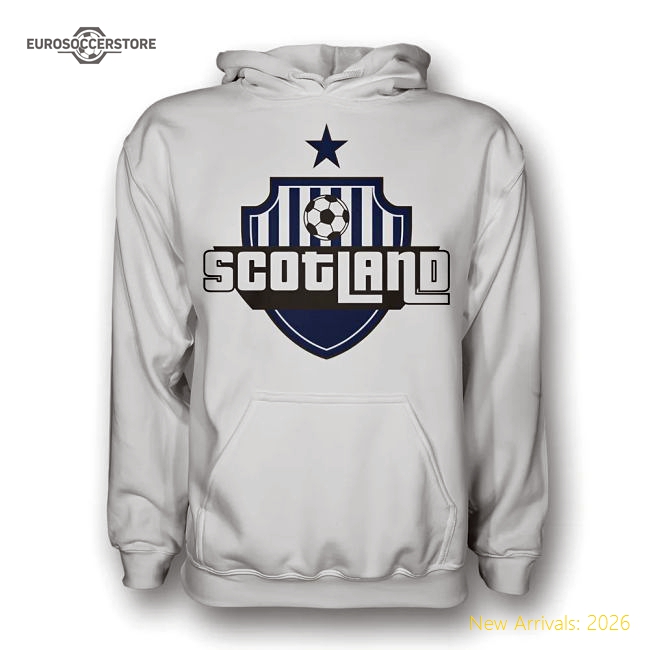 Scotland Country Logo Hoody (white) - Kids