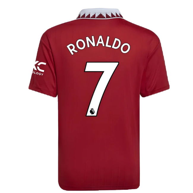2022-2023 Man Utd Home Top (Kids) (RONALDO 7)