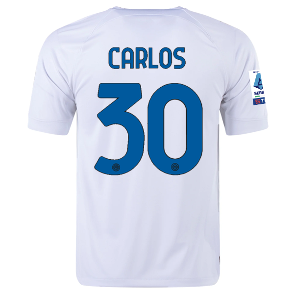 Inter Milan Carlos 2023-2024 UCL Away Jersey – Authentic Shirt