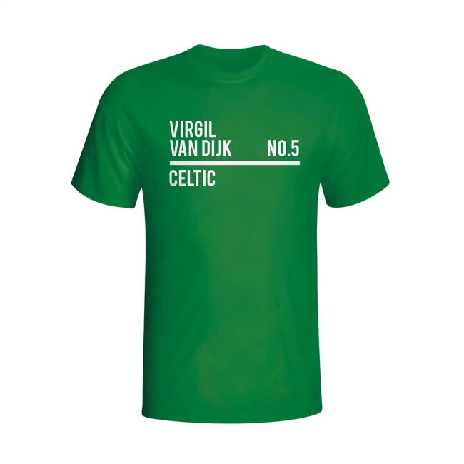 Glasgow Celtic Football T-shirt Diego Costa #19 Official Mercha (v10)