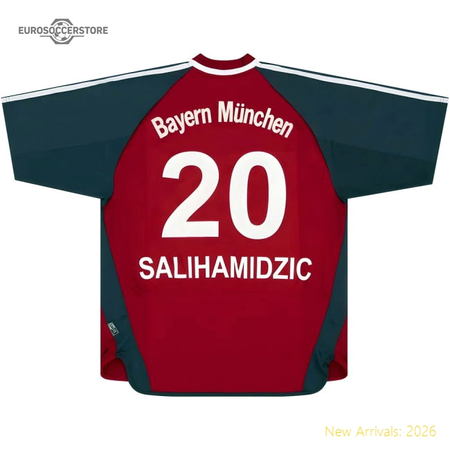 Top-tier Bayern Munich Home Salihamidzic # Jersey Premium Fabric