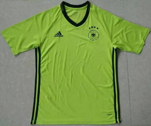 Germany Euro 2016 Yellow Training Shirt - Official Replica 15851