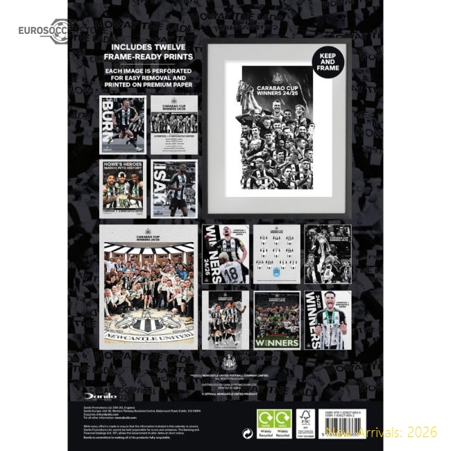 High-quality Newcastle United Fc Deluxe Calendar 2026 - Premium Quality