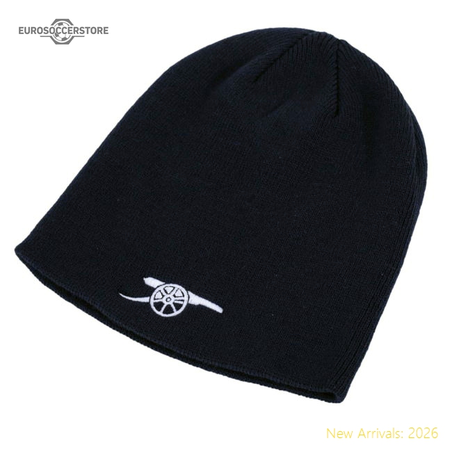 Authentic Arsenal Fc Navy Cannon Beanie - Premium Quality Football